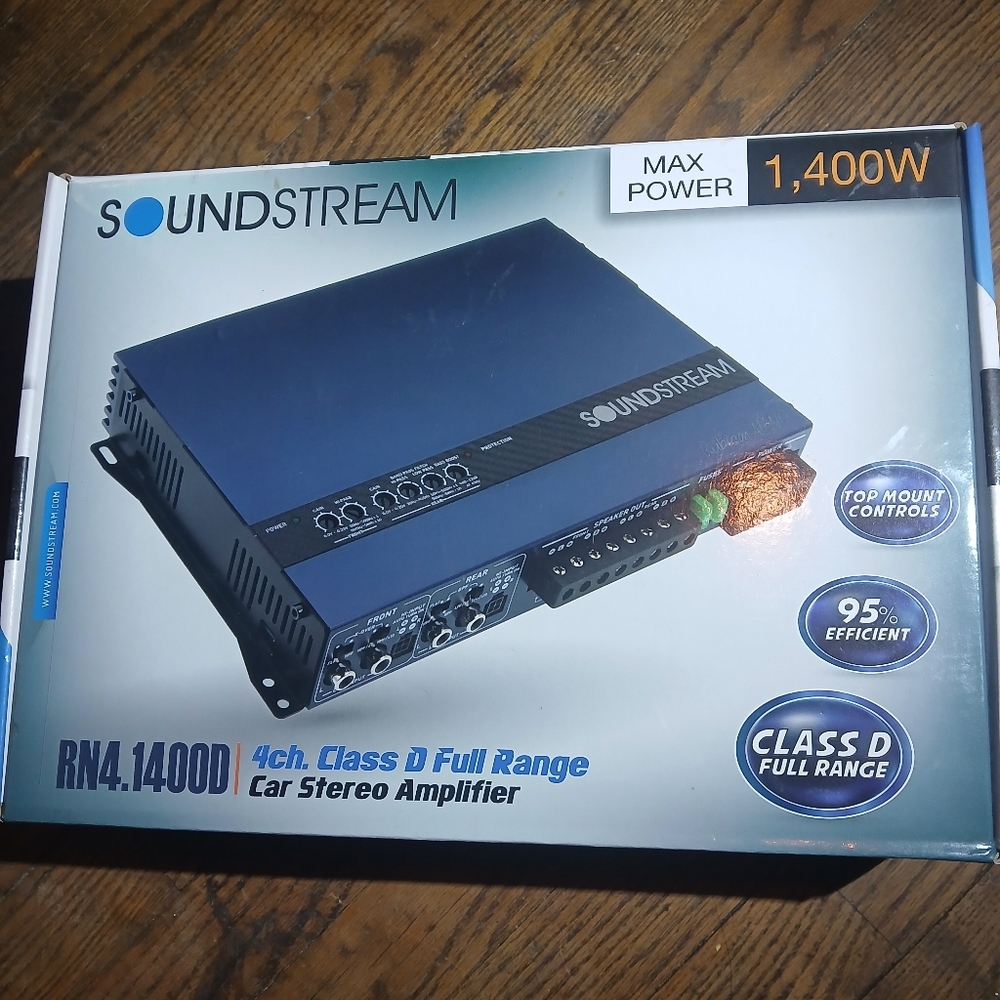New 1400W "Soundproof" Car Audio Amplifier